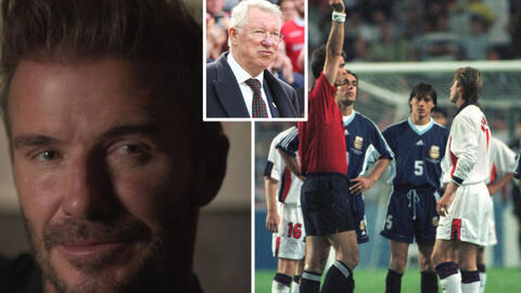 Đang phải chịu vô vàn áp lực sau một hành động nông nổi, David Beckham xúc động đến bật khóc khi nghe một câu nói từ HLV