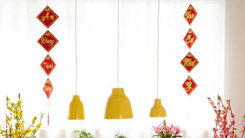 Bí quyết trang trí nhà ngày Tết hợp phong thuỷ sinh tài lộc cả năm