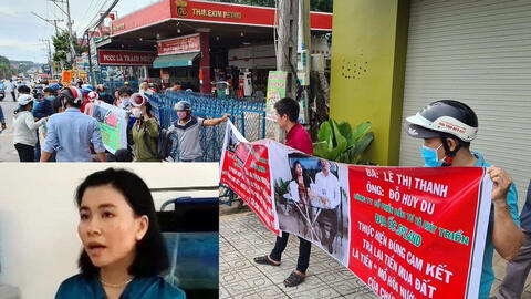 Bà Lê Thị Thanh, Giám đốc Công ty địa ốc SP Land bị bắt