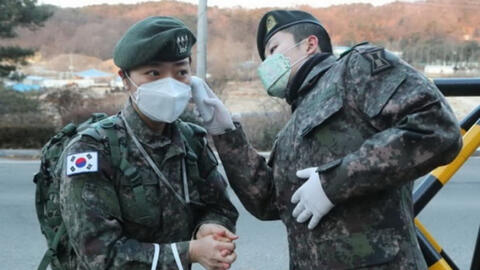 Gần 8.000 binh sĩ Hàn Quốc được cách ly