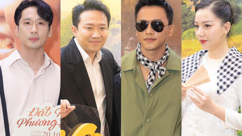 Trấn Thành hiếm hoi chung khung hình với Tuấn Trần sau ồn ào nghỉ chơi ở thảm đỏ "Đất rừng phương Nam"