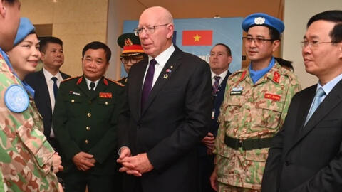 Tỷ lệ nữ Việt Nam tham gia lực lượng gìn giữ hòa bình cao hơn so với nhiều quốc gia khác