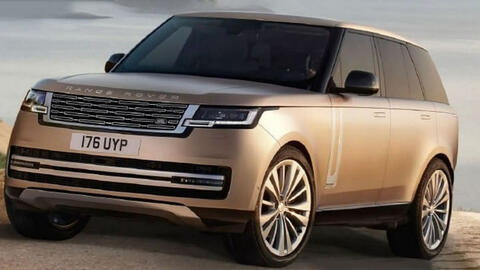 Range Rover 2022 'lộ nguyên hình' trước ngày ra mắt