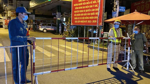 Hình ảnh Thành phố Hồ Chí Minh khi bắt đầu thực hiện giãn cách xã hội