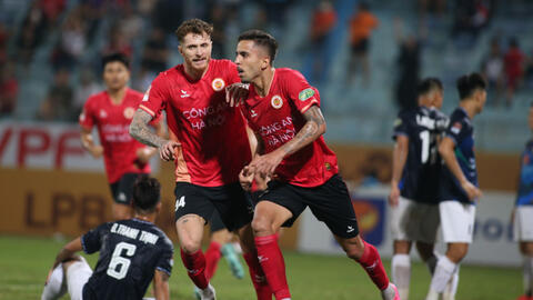 Suýt "vấp ngã" ngày ra quân, đương kim vô địch CLB Công an Hà Nội thở phào nhẹ nhõm