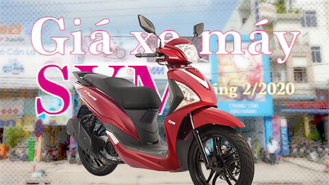 Giá xe máy SYM tháng 2/2020: Fancy 125 giữ giá trong tầm 40 triệu đồng