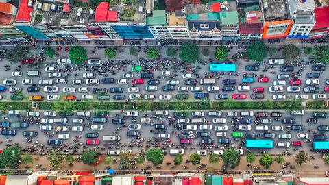 Hà Nội dự kiến thu phí ôtô vào nội thành tối đa 60.000 đồng/lượt