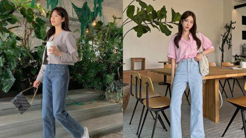 Quần jeans ống rộng với kiểu giày này là cặp bài trùng hoàn hảo, đảm bảo sẽ giúp phong cách nàng lên hương