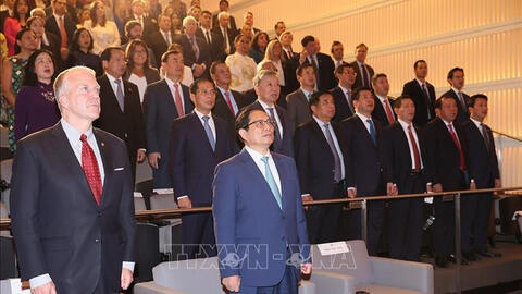 Thủ tướng dự Lễ chào mừng quan hệ Đối tác Chiến lược toàn diện Việt Nam - Hoa Kỳ