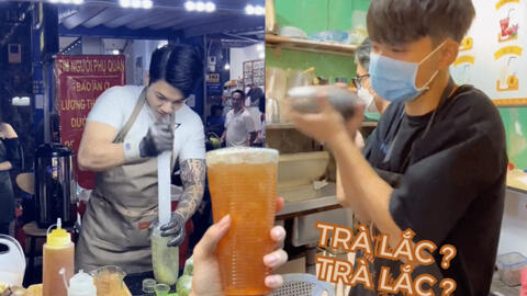 Nhìn cảnh làm trà chanh giã tay, đã từng có một món nước uống cũng “cực” không kém nhưng lại siêu hot tại TP.HCM