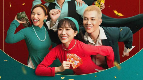 Dàn cameo đúng chuẩn “tinh hoa hội tụ” trong phim Tết “Gặp lại chị bầu” của vợ chồng Diệu Nhi - Anh Tú