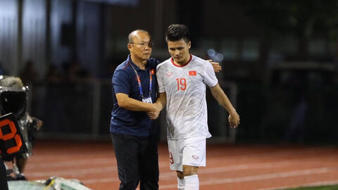 Quang Hải bị rách cơ đùi, có khả năng chia tay SEA Games 2019