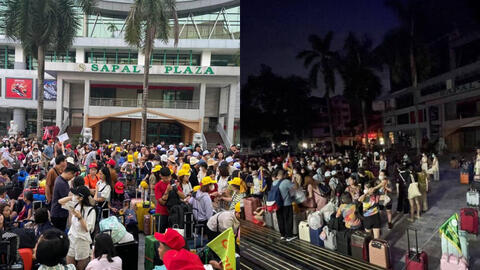 Dân tình đổ xô đi du lịch trong ngày nghỉ lễ đầu tiên: Cát Bà xe xếp hàng dài, các cửa khẩu quốc tế chật cứng người xuất cảnh