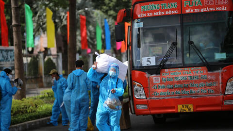 Quảng Ngãi lên kế hoạch đón hàng trăm thai phụ về quê bằng xe khách