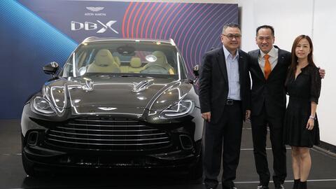SUV hạng sang cỡ lớn Aston Martin DBX đã được giới thiệu ở Hồng Kông