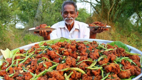 Chân dung ông già Youtuber chuyên nấu món “siêu to khổng lồ” của Ấn Độ