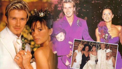 Siêu đám cưới David - Victoria Beckham ở lâu đài: Tốn hơn 24 tỷ, khách mời toàn sao khủng, chuyên cơ chở váy cưới xuyên Đại Tây Dương 4 lần