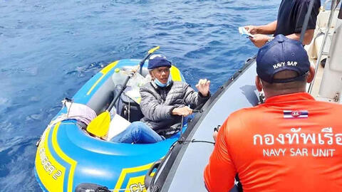 Người đàn ông Việt Nam chèo xuồng cao su vượt biển sang Ấn Độ thăm vợ