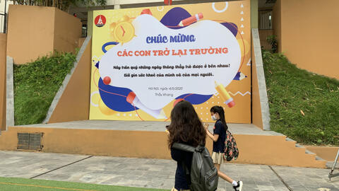 Hà Nội yêu cầu các trường sẵn sàng đón học sinh trở lại trường