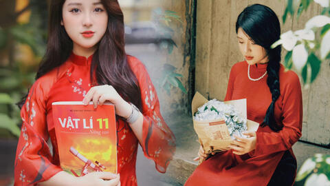 Đón Tết sớm với loạt ảnh ngắm mãi không chán của nữ giáo viên Vật lý