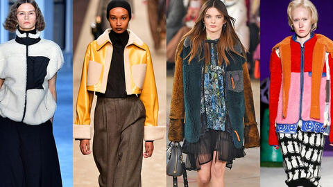 Xu hướng chính trong mùa Thu năm nay đến từ những chiếc áo khoác lông cừu