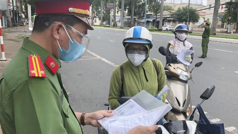 Cần Thơ: Hơn 4.000 người vi phạm giãn cách bị phạt với số tiền gần 9 tỷ