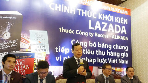 First News - Trí Việt khởi kiện Lazada vì bán sách giả