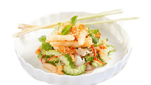 Món ngon mỗi ngày: Hàu trộn mầm cải