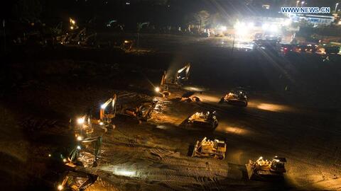 Đối phó virus corona, Vũ Hán xây bệnh viện 1.000 giường trong 6 ngày