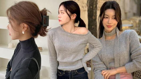 5 cách buộc tóc giúp vẻ ngoài sang hơn khi mặc áo len