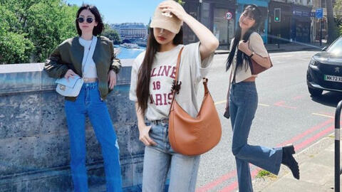 10 cách diện trang phục denim giúp sao Hàn trông trẻ trung, sành điệu trong mọi hoàn cảnh