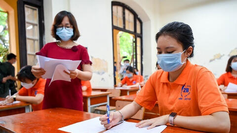 Sáng nay hơn 93.000 thí sinh Hà Nội tham gia kỳ thi lớp 10