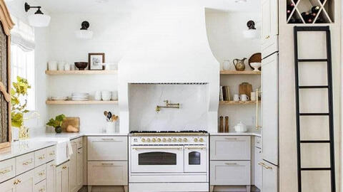 Gợi ý thiết kế kệ bếp mở đầy phong cách