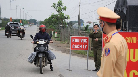 Phát hiện ca mắc COVID-19, Bắc Giang cách ly một thôn gần 600 người