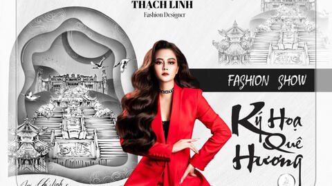 NTK Thạch Linh  "Ký họa quê hương" với hình ảnh bánh đậu xanh, vải thiều, chả rươi