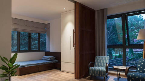 Thiết kế phòng ngủ đúng phong thủy cho người cao tuổi ngủ ngon