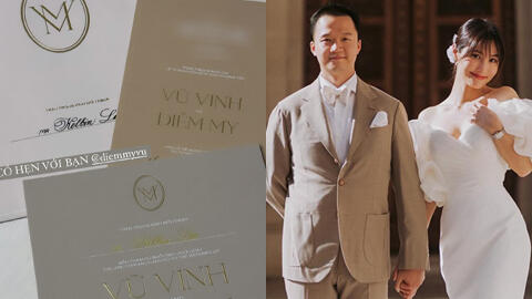 Diễm My 9x hé lộ thiệp cưới với bạn trai doanh nhân, giữ kín 1 chuyện trước thềm diễn ra hôn lễ