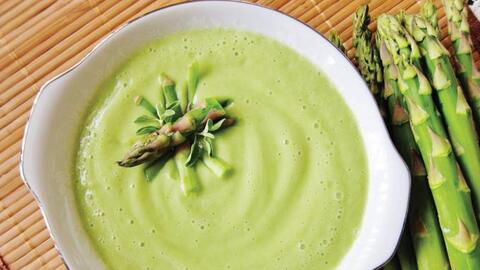 Bổ dưỡng với súp măng tây