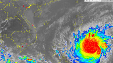 Siêu bão Rai có cường độ rất mạnh, hiếm gặp trong nhiều năm gần đây