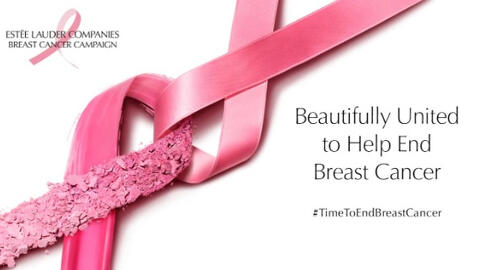 Estée Lauder khởi động chiến dịch vì một thế giới không ung thư vú