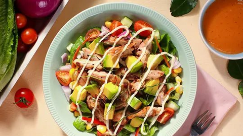 Món ngon mỗi ngày: Salad gà nướng