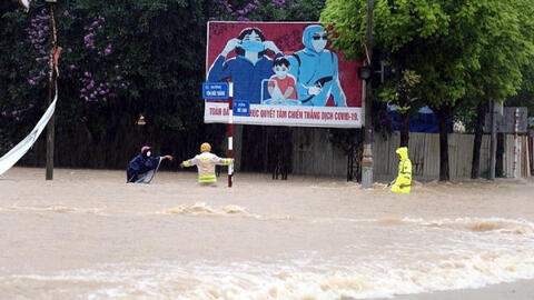 Mưa lũ gây ngập úng tại nhiều địa phương, gây thiệt hại trên diện rộng