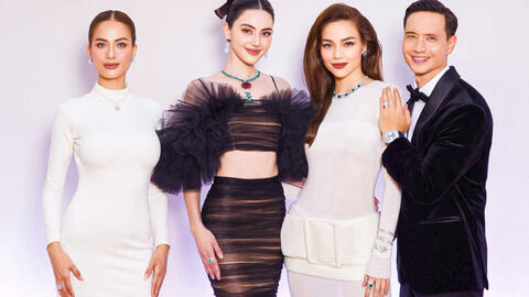 Hồ Ngọc Hà đưa trò cưng Như Vân xuất ngoại, "đụng độ" nhan sắc với mỹ nhân Mai Davika