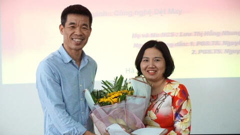 Nghiên cứu sinh bảo vệ thành công luận án tiến sĩ về áo ngực