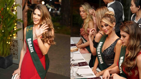 Dàn mỹ nhân Miss Earth 2023 ăn Noel sớm tại nhà hàng chuẩn Michelin Selected ở TP. HCM