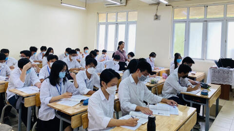 Học sinh lớp 10 chỉ được đổi môn học lựa chọn vào cuối năm học
