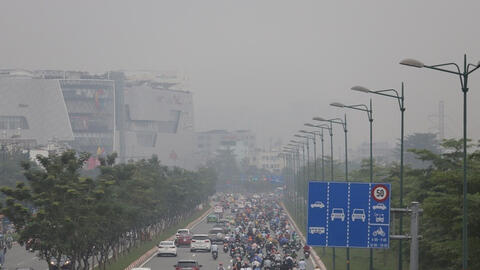 TP.HCM sương mù bao phủ dày đặc do đâu?