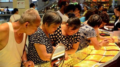 Vàng SJC tăng 100.000 đồng/lượng ngày cuối tuần