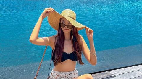 "Nàng dâu hào môn" Lan Khuê khoe ảnh đồ bơi, phong độ siêu mẫu vẫn chưa hề sụt giảm
