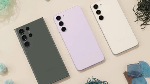 Lộ diện hình ảnh Galaxy S24 và Galaxy S24 Ultra: Ngoại hình cực giống với iPhone, mẫu cao cấp cũng dùng khung titan